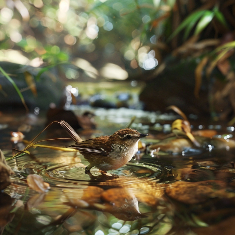 Reflective Peace in Nature’s Symphony