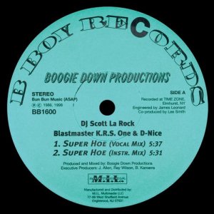 ดาวน์โหลดและฟังเพลง Super Hoe (Instrumental Version) พร้อมเนื้อเพลงจาก Boogie Down Productions