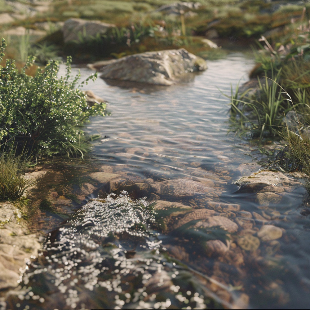 Serene Binaural Soak for Relaxation
