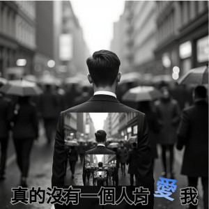 Listen to 真的没有一个人肯爱我 song with lyrics from 曾名宏