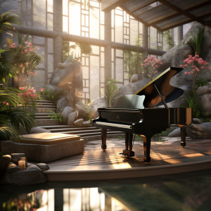 Piano for cats的專輯Piano Oasis: Spa Relaxing Tunes