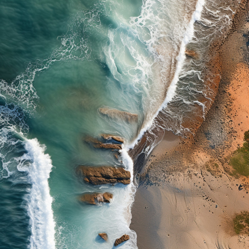 Tranquil Sea in Dream's Journey