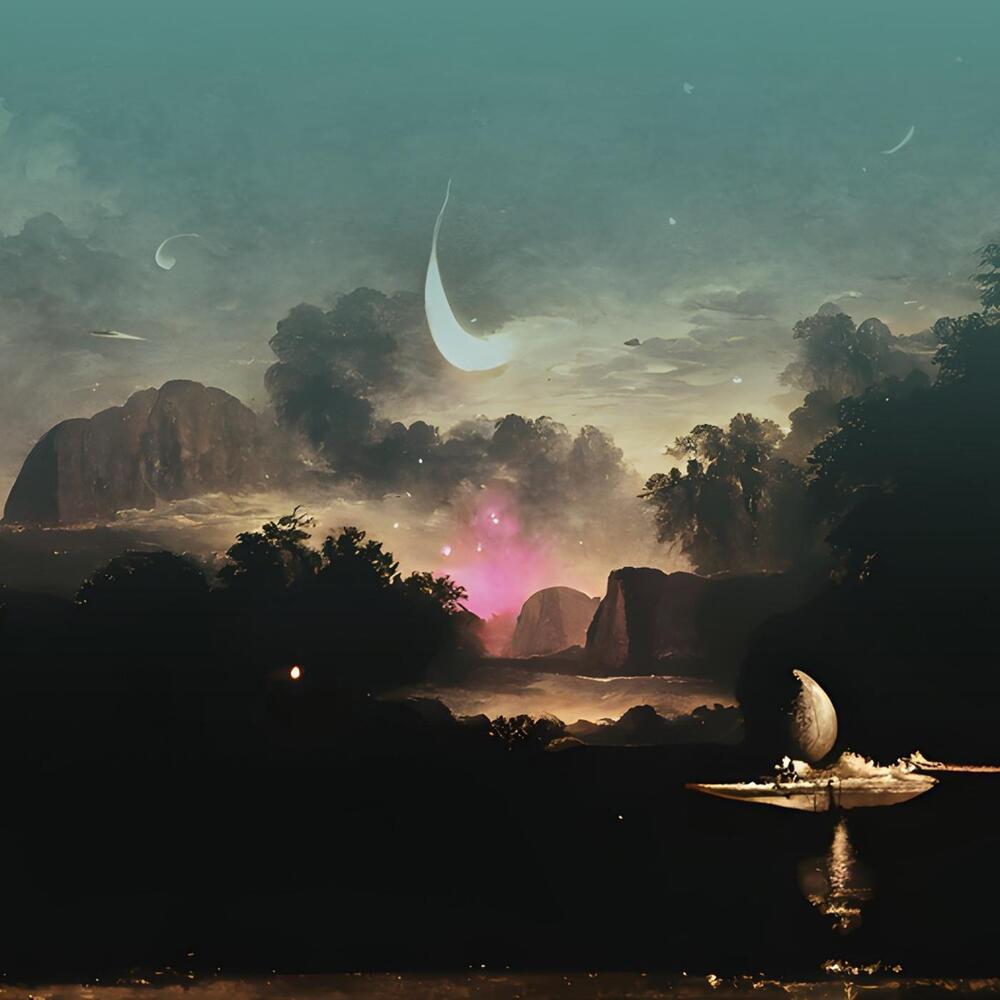 Mystic Desert Night