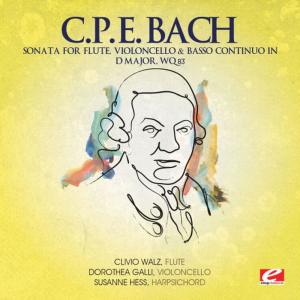 Clivio Walz的專輯C.P.E. Bach: Sonata for Flute, Violoncello & Basso Continuo in D Major, Wq. 83 (Digitally Remastered)