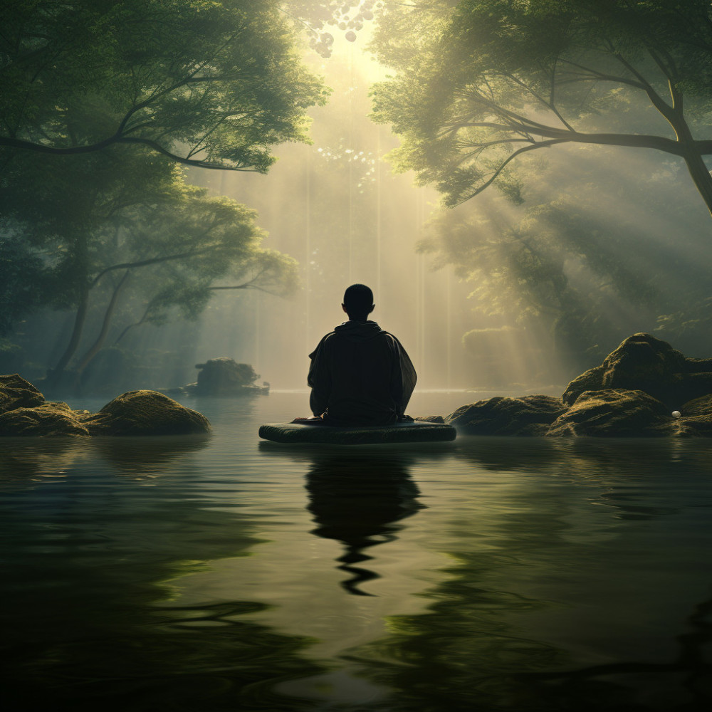 Harmonious Serenity in Meditative Session