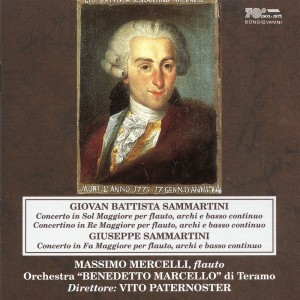 Massimo Marcelli的專輯G.B. Sammartini & G. Sammartini: Flute Concertos