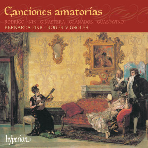 Bernarda Fink的專輯Canciones amatorias: Granados, Rodrigo, Ginastera etc.