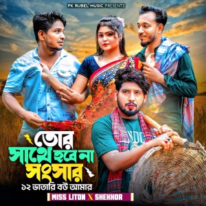 Listen to তোর সাথে হবে না সংসার (১২ ভাতারি বউ আমার) song with lyrics from Miss Liton