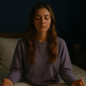 ดาวน์โหลดและฟังเพลง Dreamy Harmonies for Restful Evenings พร้อมเนื้อเพลงจาก Relaxation Vibes