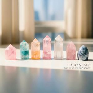 อัลบัม 7 Crystals for Easy Energy Boost ศิลปิน Chakra Healing Music Academy