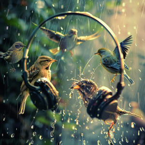 อัลบัม Nature's Rain Symphony: Binaural Birds Chorus - 92 88 Hz ศิลปิน DreamSound