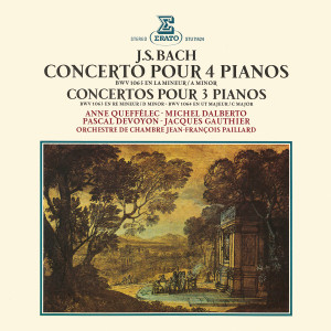 Michel Dalberto的專輯Bach: Concertos pour 3 et 4 pianos, BWV 1063, 1064 & 1065