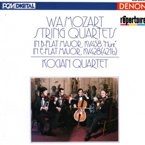 Dengarkan String Quartet No. 16 in E-Flat Major, KV 428: IV. Allegro vivace lagu dari Kocian String Quartet dengan lirik