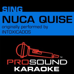 Nunca Quise (Originally Performed by Intoxicados) [Instrumental Version]