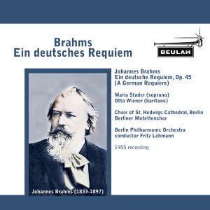 收聽Berlin Philharmonic Orchestra的Ein Deutsches Requiem, Op. 45: Ii. Denn Alles Fleisch, Es Ist Wie Gras歌詞歌曲