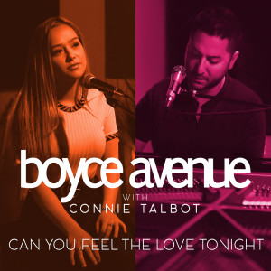 Dengarkan lagu Can You Feel the Love Tonight nyanyian Boyce Avenue dengan lirik