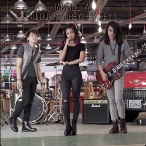 Listen to Satu Dunia - Hey Hey Hey (Hey Hey Hey) song with lyrics from iamNEETA