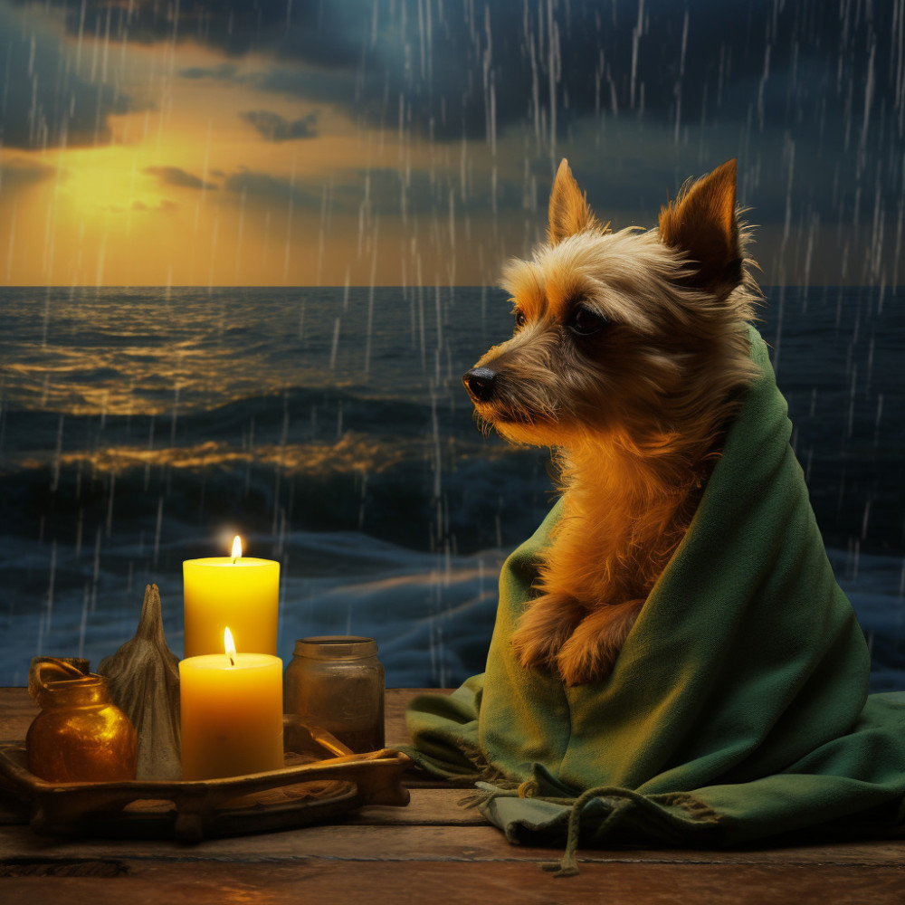 Dog's Rainy Melodies