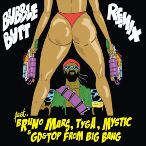 Major Lazer的專輯Bubble Butt Remix (feat. Bruno Mars, GD & T.O.P, Tyga & Mystic)