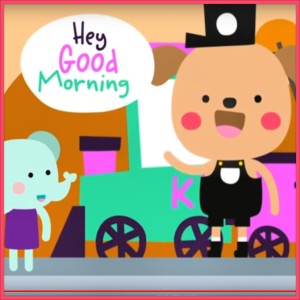 ดาวน์โหลดและฟังเพลง Hey Good Morning! (Instrumental) พร้อมเนื้อเพลงจาก The Kiboomers
