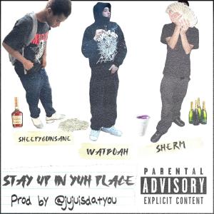 收聽Wat Boah的Stay Up In Yuh Place (feat. Sherm & SheepyGoInsane|Explicit)歌詞歌曲