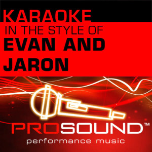 收聽ProSound Karaoke Band的The Distance (Karaoke With Background Vocals)[In the style of Evan and Jaron]歌詞歌曲