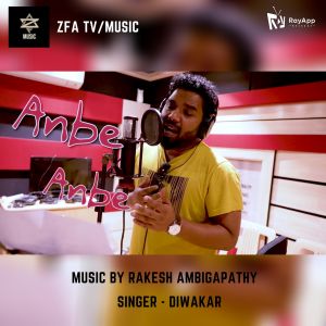 Listen to Anbe Anbe song with lyrics from Diwakar