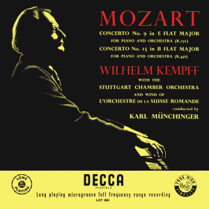 อัลบัม Mozart: Piano Concerto No. 9 'Jeunehomme'; Piano Concerto No. 15 (Wilhelm Kempff: Complete Decca Recordings, Vol. 3) ศิลปิน Karl Münchinger