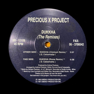 Album Dukkha (The Remixes) from Andrea Prezioso