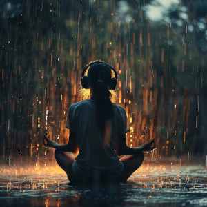 Mindfullness Meditation World / Spiritual Meditation Vibes的專輯Meditation in Rain: Soothing Music Vibes