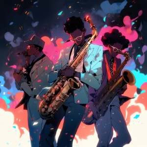 Album Neon Nightfall Reverie from Work at Home Lofi