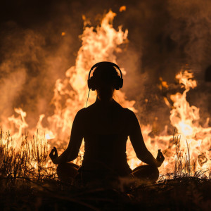 Pure Binaural Beats Study的專輯Serenity Embers: Fire Meditation Peace