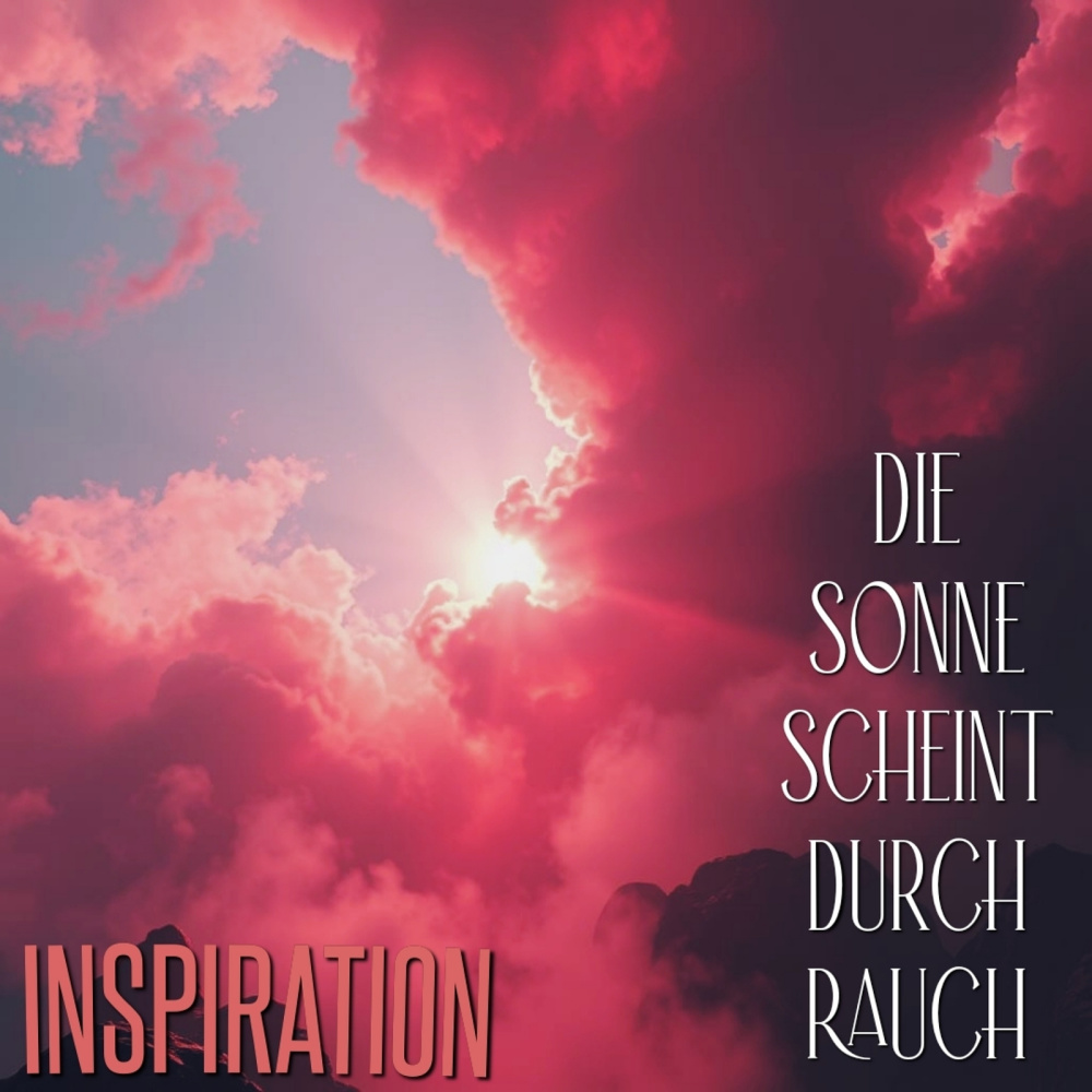 Die Sonne Scheint Durch Rauch