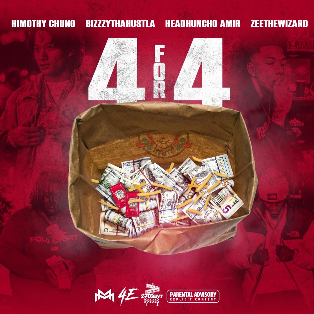 4 For 4 (feat. Headhuncho Amir, Bizzzythahustla & Zeethewizard) (Explicit)
