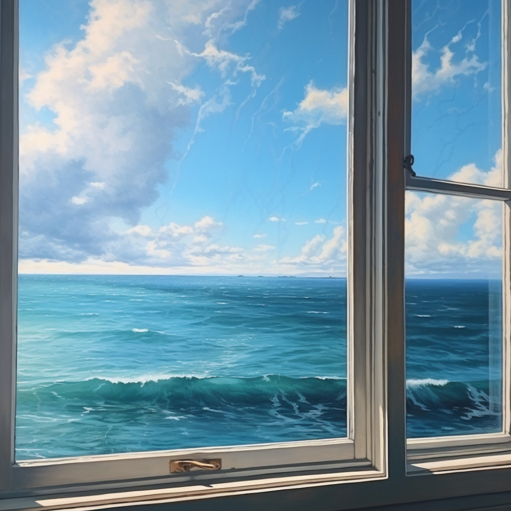 Lugar De Trabajo Con Armonía Oceánica
