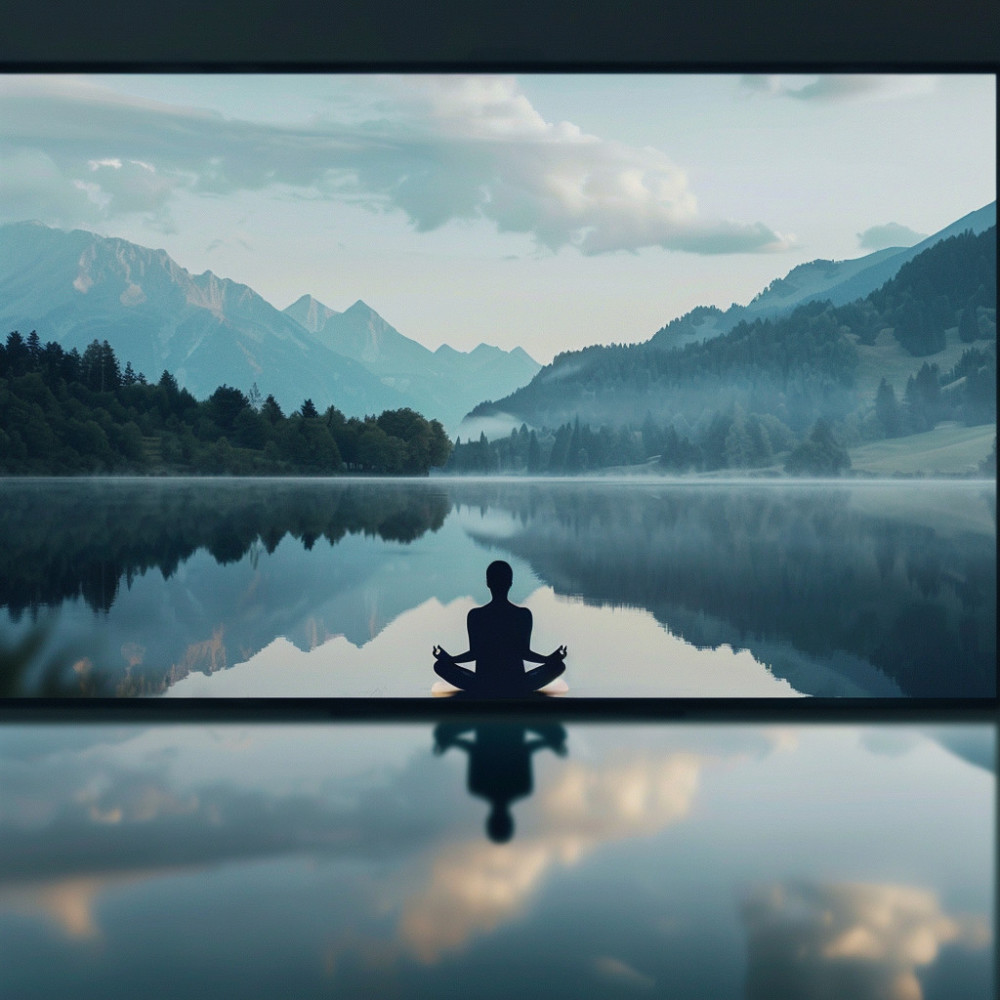 Ambiente Acuático Para Una Relajación Pacífica