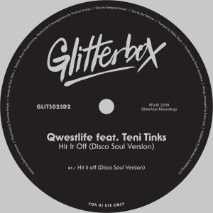 Qwestlife的專輯Hit It Off (feat. Teni Tinks) [Disco Soul Version]
