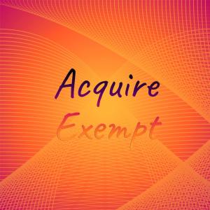 Album Acquire Exempt from Various