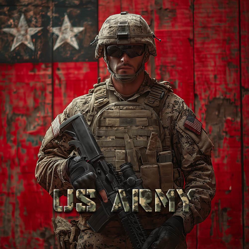 The Marching Men of US Army Infantry