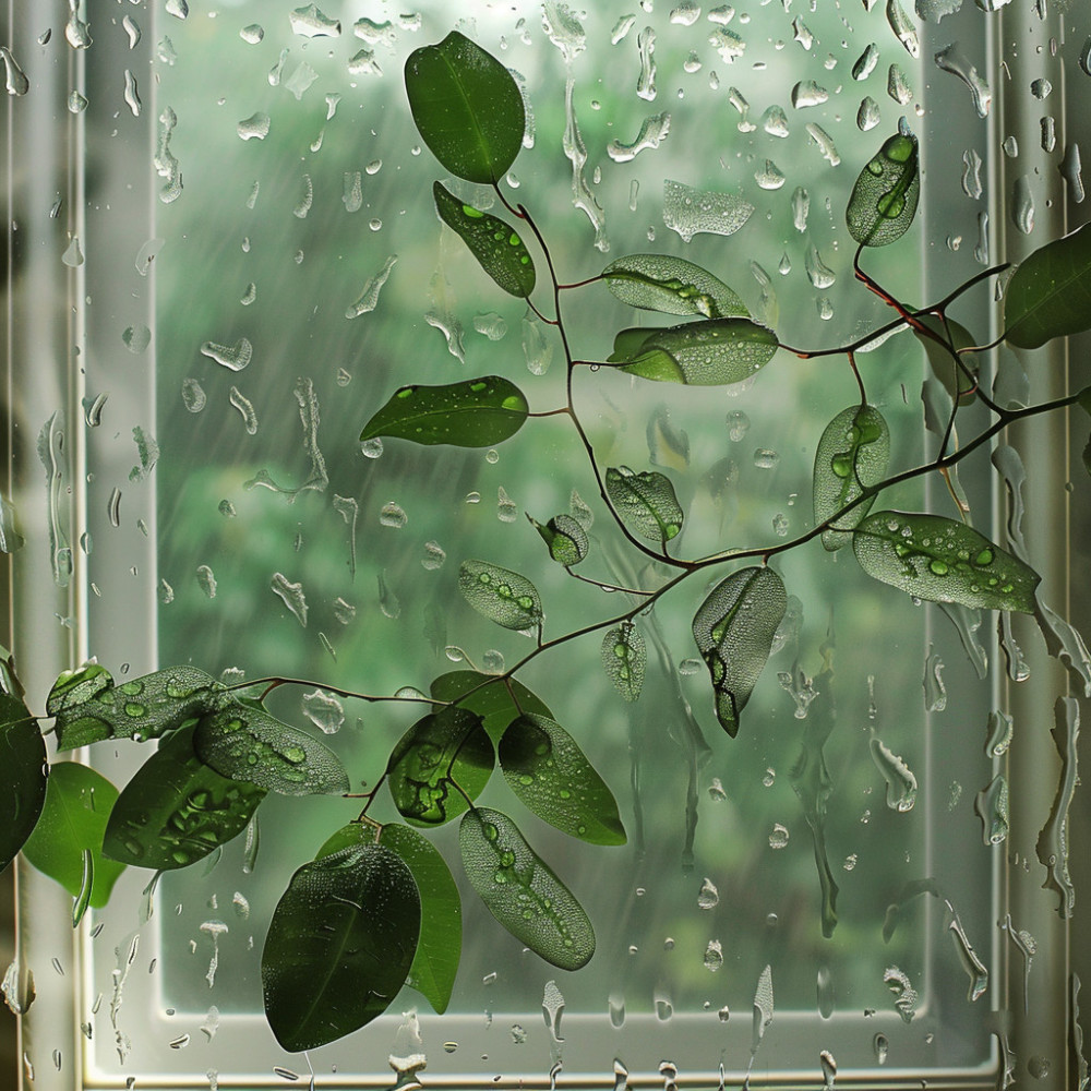 La Calma De La Lluvia Nocturna Para Un Sueño Sereno