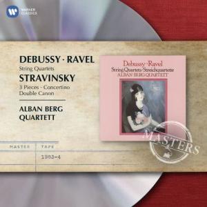 อัลบัม Ravel & Debussy: String Quartets & Stravinsky: 3 Pieces, Concertino & Double Canon ศิลปิน Alban Berg Quartet
