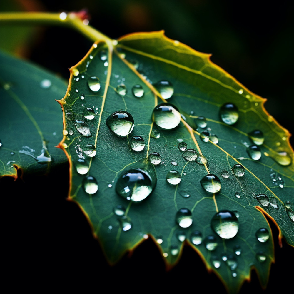 Listening to Raindrops Calms Thoughts