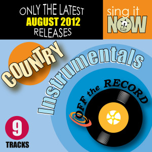 August 2012 Country Hits Instrumentals