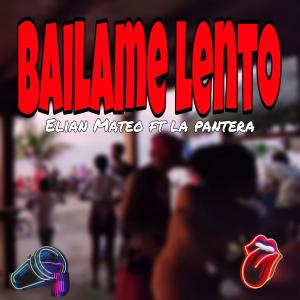ดาวน์โหลดและฟังเพลง BAILAME LENTO (feat. LA PANTERA) (Explicit) พร้อมเนื้อเพลงจาก Elian Mateo Oficial
