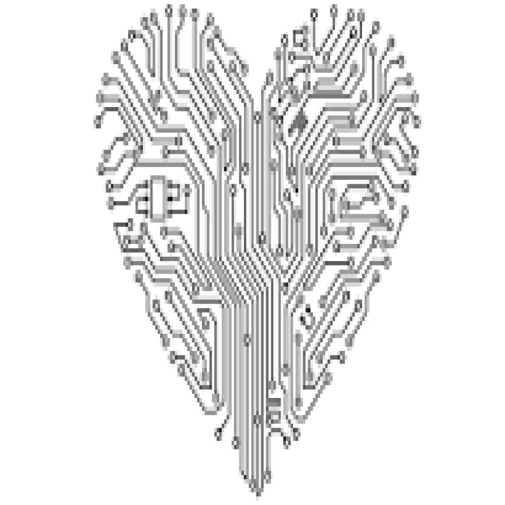 Digital Running Hearts