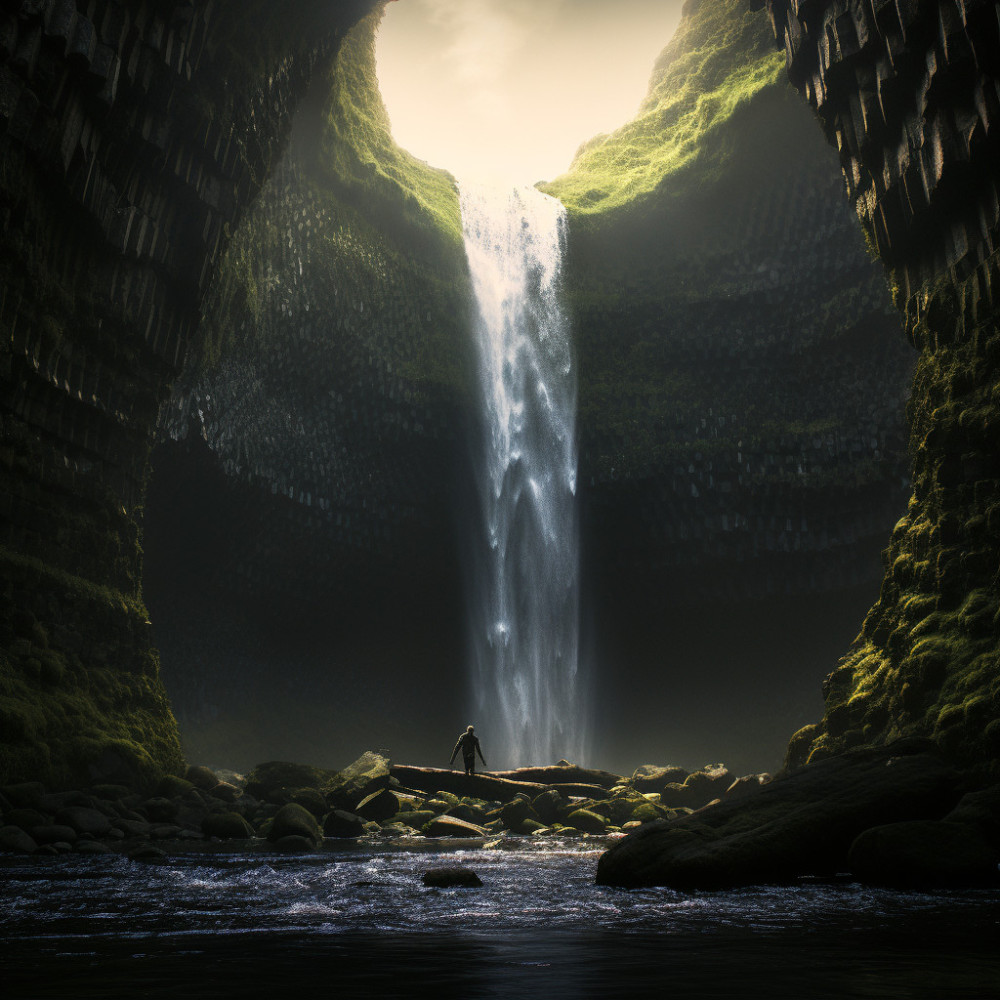 Waterfall's Whisper for Spa Serenity