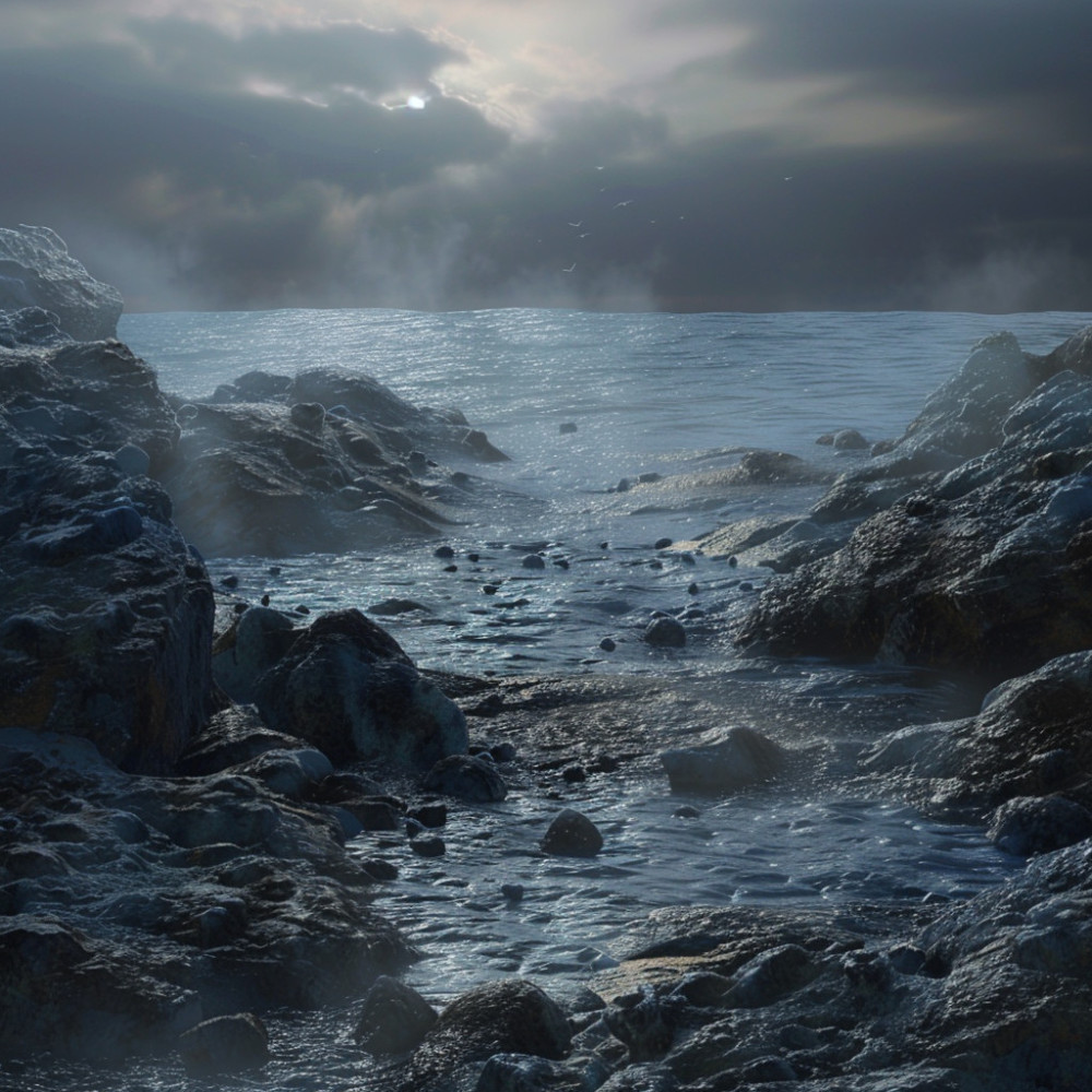 Ocean Whispers Carry Peace Ashore