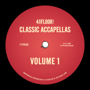 Various Artists的專輯4 To The Floor Accapellas, Vol. 1