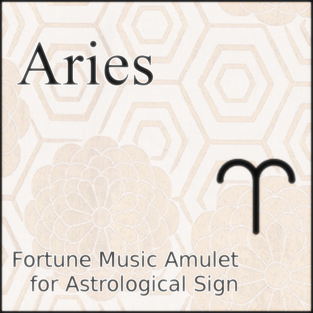 Aries Better Fortune Music Amulet for Astrological Sign