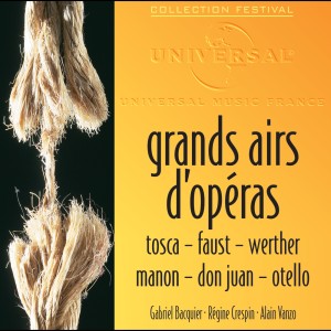 Alain Vanzo的專輯Grands airs d’opéra. Tosca, Faust, Werther, Manon, Don Juan, Otello